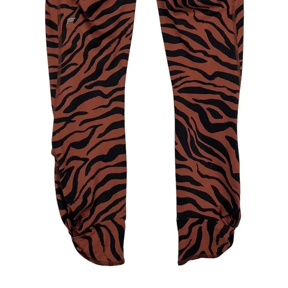 Fabletics PureLuxe Twist Leggings Womens Size XS Brown Black - Picture 6 of 15